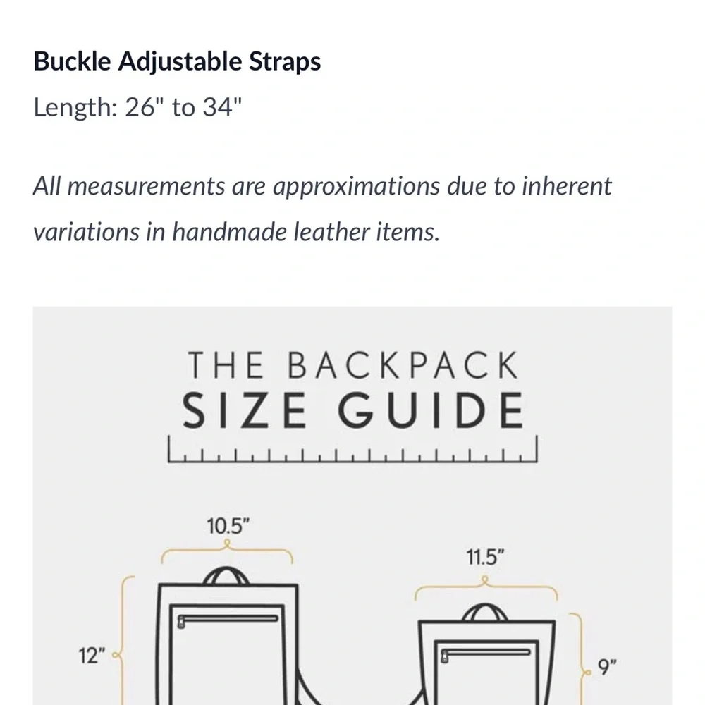 Portland Leather backpack - Picture 4 of 4